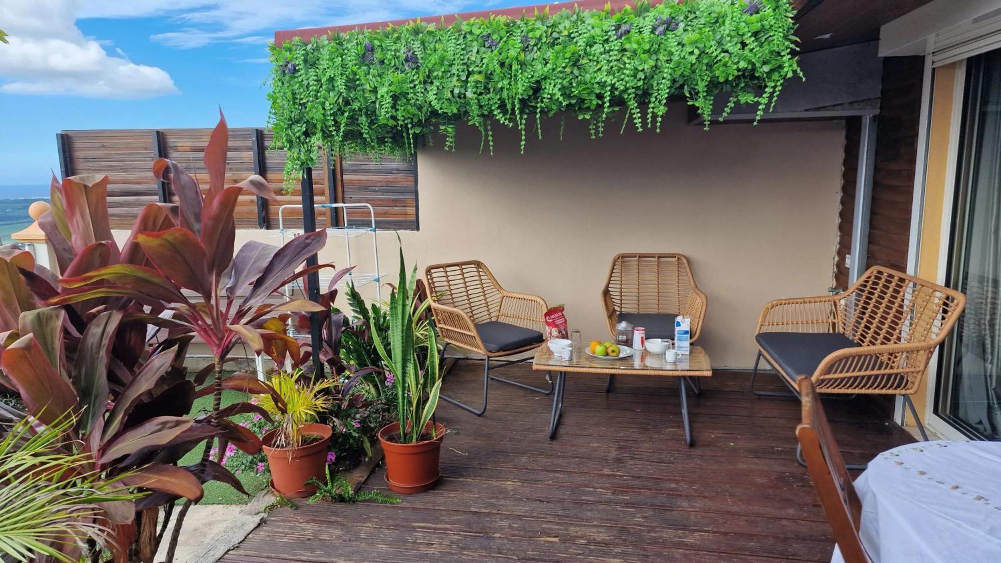 Appartement Avec Vue Sur Mer A Saint Paul 50 M² Terrasse Экстерьер фото